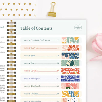 The Bible In A Year: A 52-Week Journey Through God's Word for Women