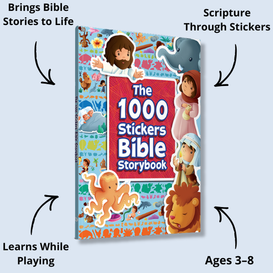 The 1000 Sticker Bible Storybook