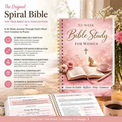 Grow in Faith: 52-Week Bible Study for Women
