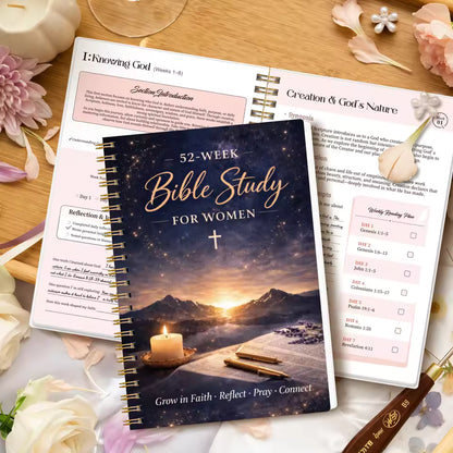 The Bible in a Year for Women: 52-Week Guided Study