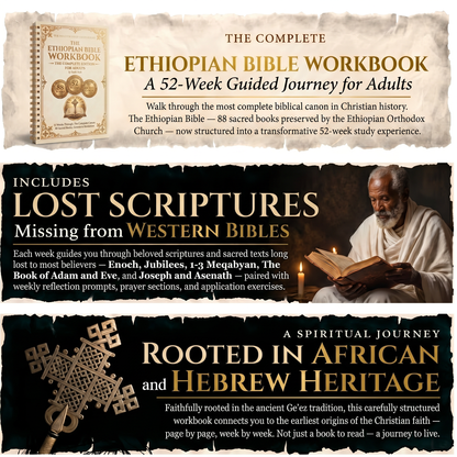The Complete Ethiopian Bible: 52 Week Workbook for Adults