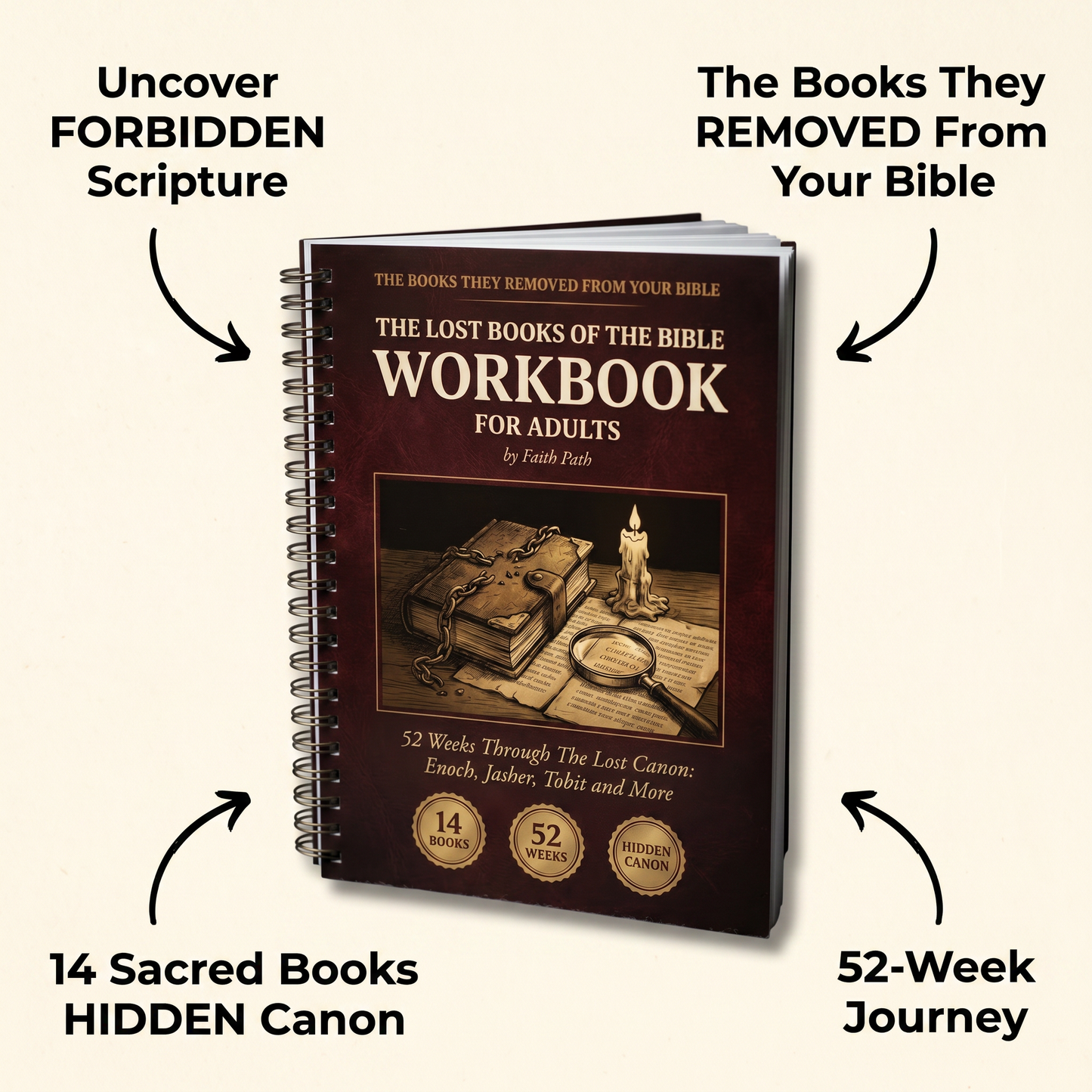 The Lost Books of the Bible: 52 Week Workbook for Adults