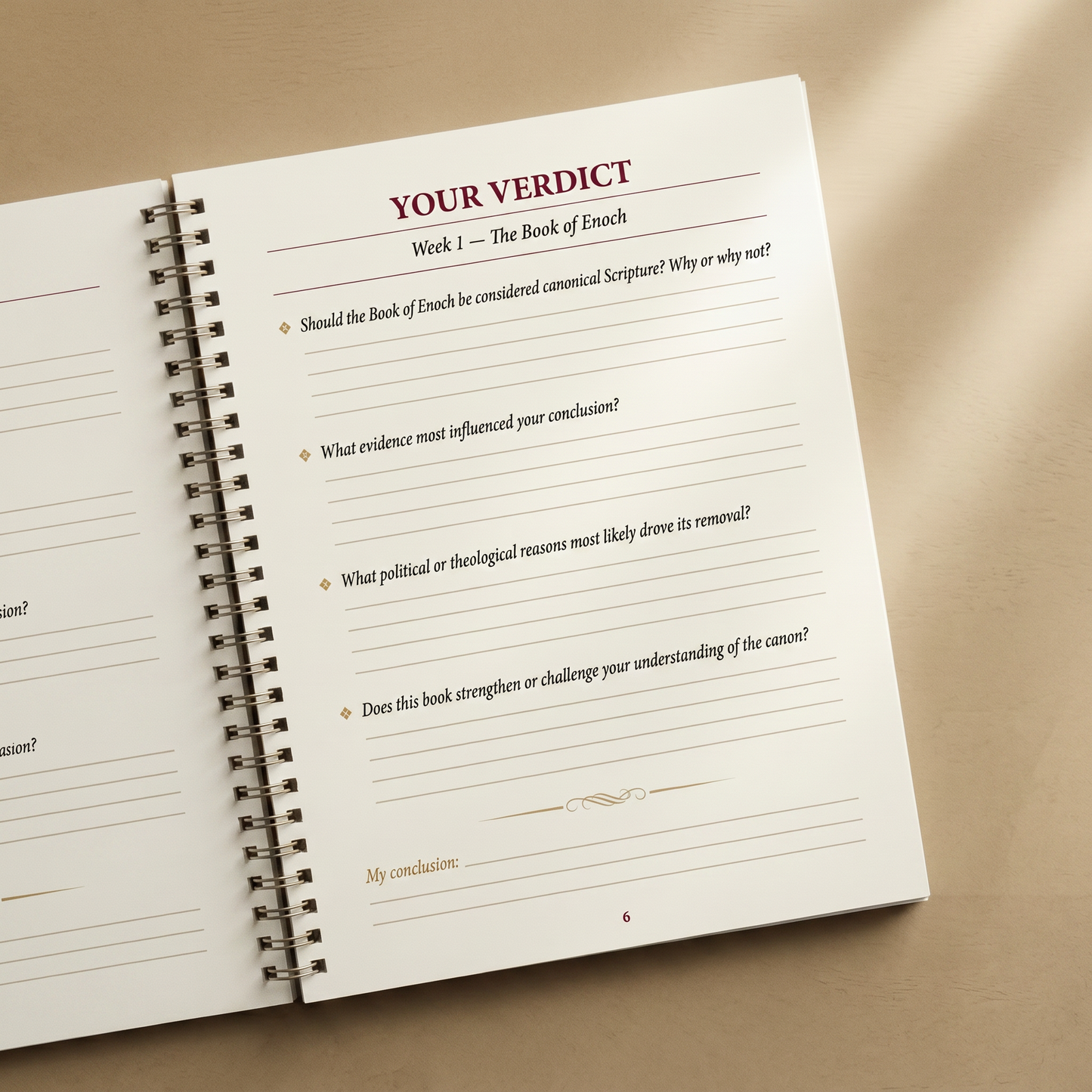 The Lost Books of the Bible: 52 Week Workbook for Adults