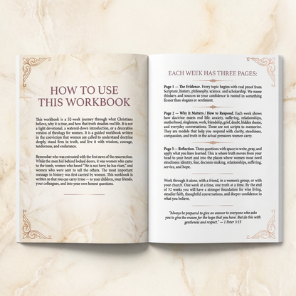 Systematic Theology for Women: 52 Week Workbook