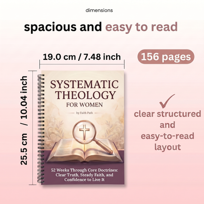 Systematic Theology for Women: 52 Week Workbook
