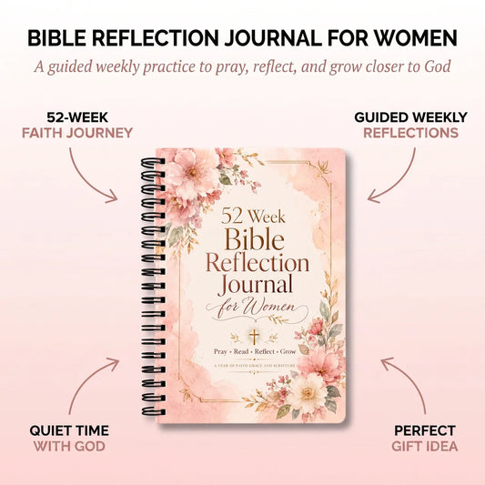 A Year With God for Women: 52 Week Bible Reflection Journal
