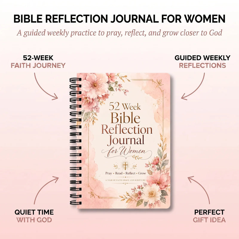 A Year With God for Women: 52 Week Bible Reflection Journal