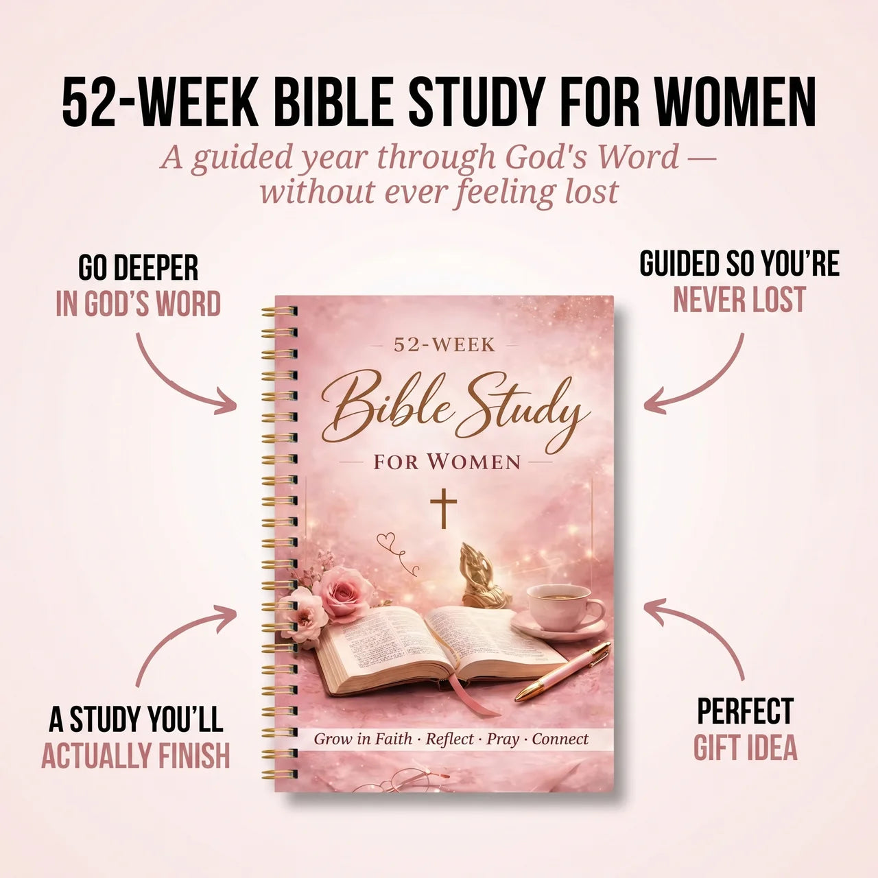 Grow in Faith: 52-Week Bible Study for Women