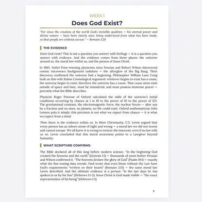 Systematic Theology: 52 Week Workbook for Adults