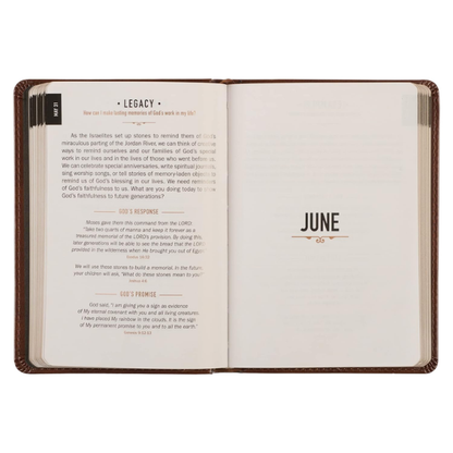 One Minute with God for Men: 365 Days Devotional Journal